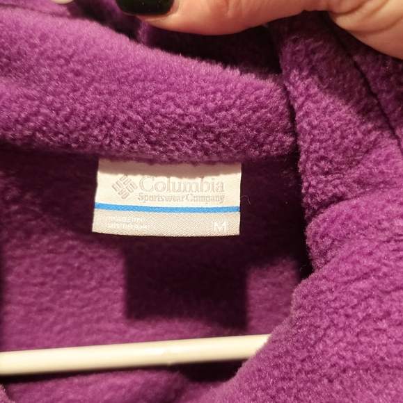 NWOT Womens Columbia fleece jacket size medium - Picture 3 of 3